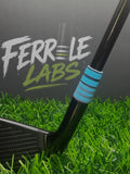 Club Classic custom golf ferrule, blue black silver