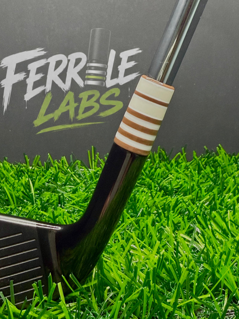 Ferrule Labs Vanilla Latte golf ferrules